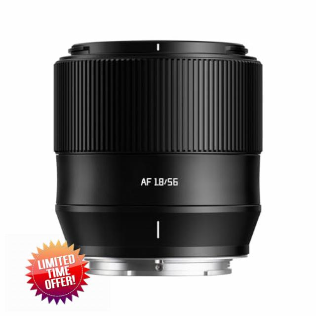 TTARTISAN 56mm F1.8 Auto Focus APS-C Camera Lens for Sony E Mount Metal Light Weight Camera Lens Support Eyes Tracking