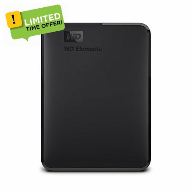 WD 4 TB Elements Portable External Hard Drive - USB 3.0