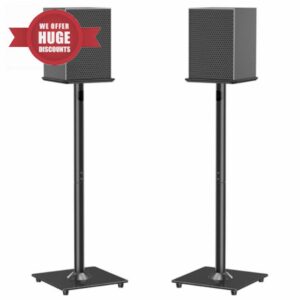 ELIVED Universal Speaker Stands for Surround Sound