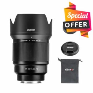 VILTROX 85mm F1.8 FE Full Frame Autofocus Lenses for Sony E Mount Camera Lenses Camera Lenses FE large aperture standard lens compatible for Sony a7 a7C a7III a7RIII a7RIV a7RV a9 a61