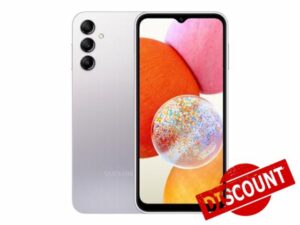Samsung Galaxy A14 4G 64GB Silver (Renewed)
