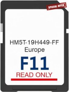 Latest Navigation SD Card For Ford SYNC2 F11 | Compatible with Ford SYNC2 GPS System | Europe & UK Maps for Focus