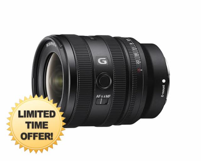 Sony FE 16-25mm f/2.8 G | Full-Frame Wide Angle Zoom Lens (SEL1625G)