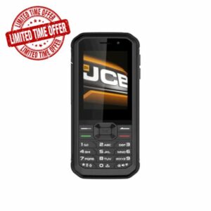 JCB Tradesman 3 Smart Feature Rugged Waterproof 4g Mobile Sim-Free Dual-Sim Phone With Whatsapp - Black