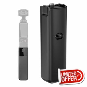 4000mAh Battery Handle Compatible with DJI Osmo Pocket 3