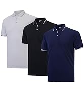 fovdtaa 5 Pack Mens Short Sleeve Crew Neck Gym T Shirt Workout Running Tops Mens Breathable Athle...