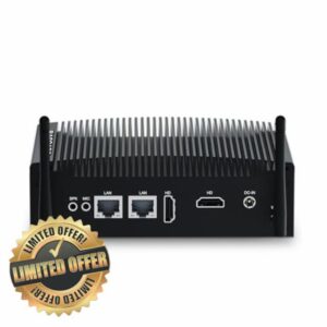 BASAORO Fanless Industrial Mini PC i5
