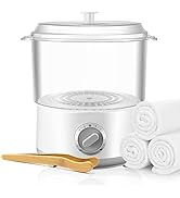 Kooeuru Towel Warmer, Heated Towel Steamer Quick Heating Towel Warmer with Towel Clip, Fast Heati...