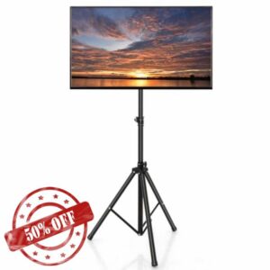 HOMFME Folding Tripod TV Stand