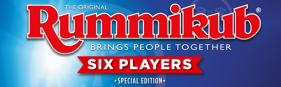 Rummikub, Rummikub Six Players, Rummy, Rummikub game, board game, family game, tabletop game,