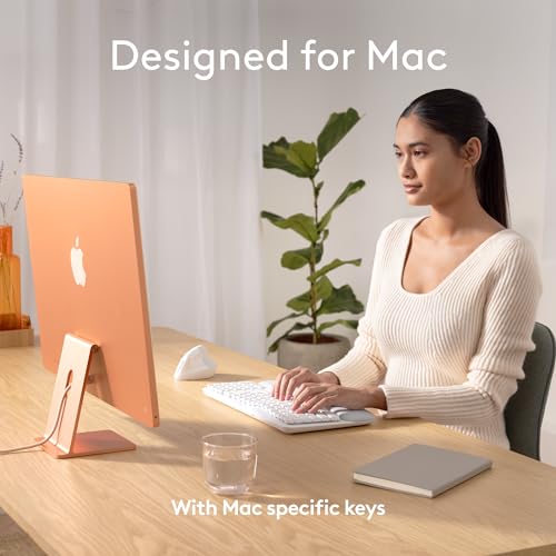 Wireless Ergonomic Keyboard with Cushioned Palm Rest