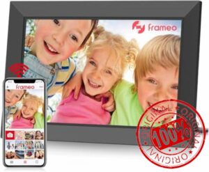 Frameo WiFi Digital Photo Frame - 10.1 Inch 1280x800 HD IPS Touch Screen Digital Picture Frame