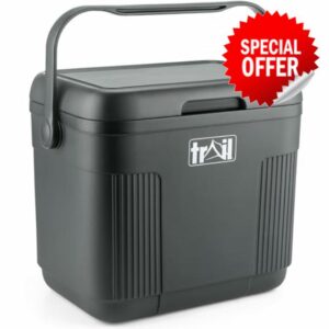Trail 22L Cool Box with Ice Freezer Blocks