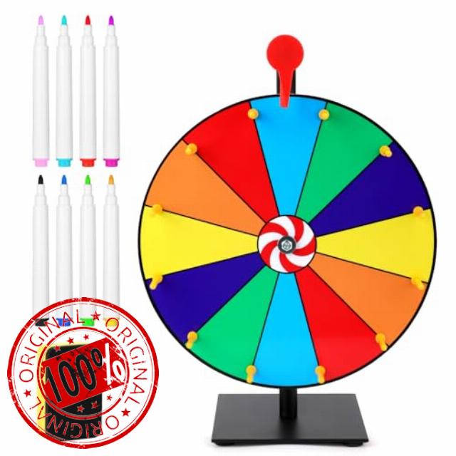 11.8in Spinning Prize Wheel