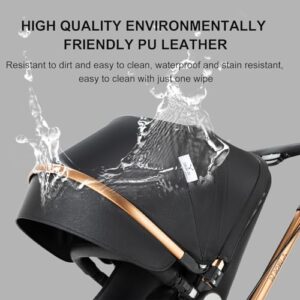 Newborn Stroller with Rotatable 360° Seat