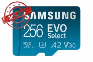 Samsung EVO Select (2024) microSD card + SD adapter