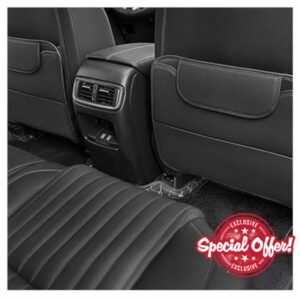 YAYINGHLH Car Seat Back Anti Kick Mat for Porsche Cayenne/Cayenne Coupe