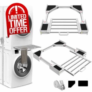 NIUXX Universal Stacking Kit for Washer and Dryer