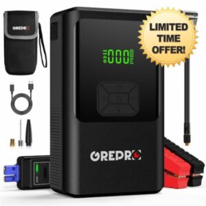 GREPRO 5-in-1 Jump Starter Power Pack