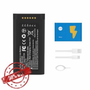 ASMARK Battery Replacement for eufy E340 Video Doorbell Rechargeable Battery Pack