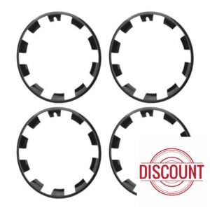 4 Pcs Car Wheel Rim Protectors Hub Rim Protection Guards Protection Ring Decor Strip Suitable for Telsa Model Y with 20 Inch Hub (Aramox3qgnugro2m-11)