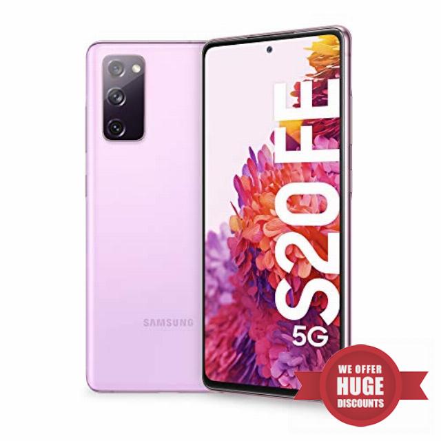 Samsung Galaxy S20 FE 5G Smartphone Cloud Lavender (Renewed)
