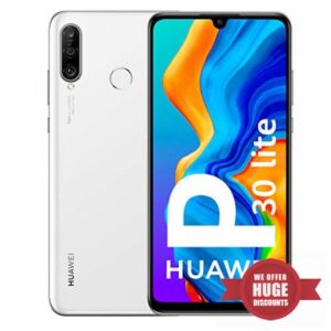 HUAWEI P30 Lite White 6.39" 128 GB 4G Dual SIM Unlocked & SIM Free (Renewed)
