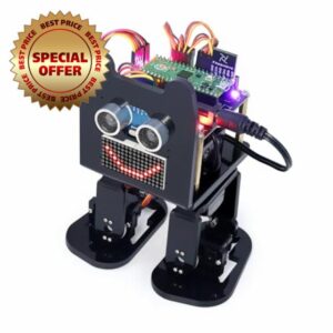 Freenove Bipedal Robot Kit for Raspberry Pi Pico (Included) (Compatible with Arduino IDE)