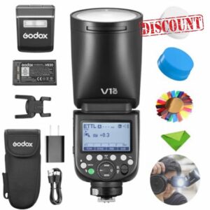 Godox V1 V1Pro C Flash for Canon Camera TTL Speedlight