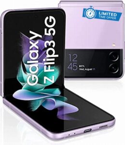 Samsung Galaxy Z Flip3 5G (17.03 cm) Foldable Phone without Contract