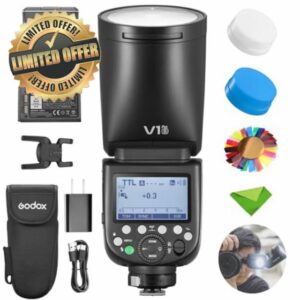Godox V1 V1Pro S Flash for Sony Camera TTL Speedlight