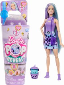 Barbie Pop Reveal Bubble Tea Series Doll & Accessories with Fashion Doll & Pet