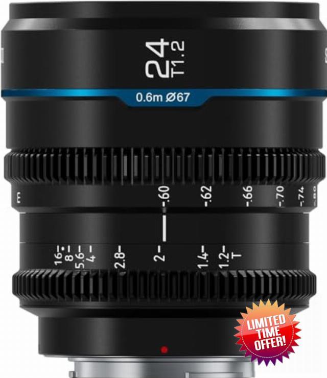 SIRUI Night Walker 24mm T1.2 Cine Lens