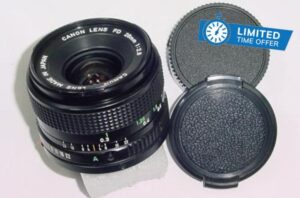 used lens for Canon 28mm F/2.8 FD Wide Angle Manual Focus 28/2.8 lens