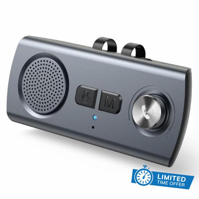 AGPTEK Hands Free Car Phone Kit Bluetooth 5.3