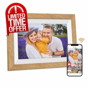 Frameo WiFi Digital Photo Frame Built in 32GB Memory