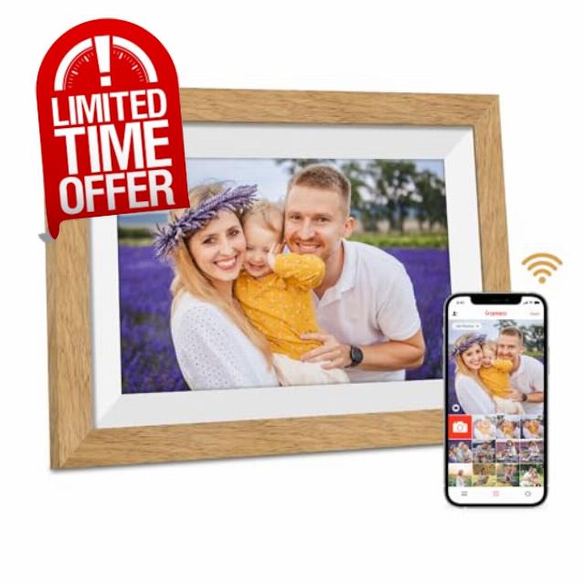 Frameo WiFi Digital Photo Frame Built in 32GB Memory