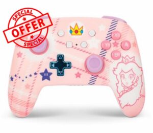 PowerA Enhanced Wireless Controller for Nintendo Switch - Peach