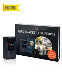 PAJ GPS EASY FINDER 4G - Mini Personal GPS Tracker for Kids