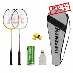 Kawasaki Badminton Racket Set of 2