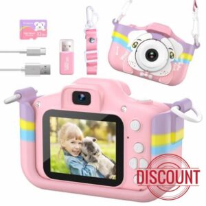 Kids Camera with 32GB Card 1080P HD Video Camera for Children