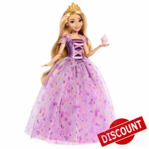 Mattel Disney Princess Birthday Celebration Rapunzel Deluxe Fashion Doll