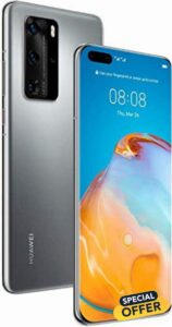 HUAWEI P40 Pro 16.7 cm (6.58") 8 GB 256 GB Hybrid Dual SIM 5G USB Type-C Silver Android 10.0 4200 mAh P40 Pro