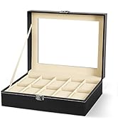 Uten 24 Watch Display Storage Box Jewelry Collection Case Organiser Holder
