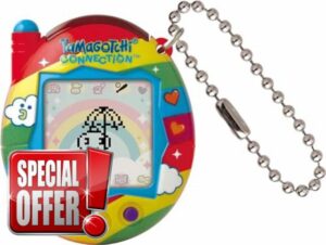 TAMAGOTCHI Bandai Connection Digital Pet Rainbow Sky Shell Virtual Pet Electronic Toy With Infra-Red Connection For Shared Fun | Kids Toys For Girls And Boys Are Great Japanese Gifts