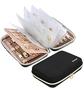 ProCase Jewellery Box Organiser, 2 Tiers Large Jewellery Boxes Storage Cases for Earrings, Bracel...