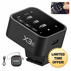 GODOX X3-F TTL Wireless Flash Trigger for Fuji Camera