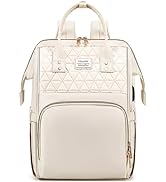 VSNOON Laptop Backpack for Women,15.6 Inch Stylish Laptop Rucksack Wide Open, Travel Backpack wit...