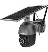 SOLIOM S800C Solar Security Camera Outdoor,WiFi Wireless Battery Powered Rechargeable Home Camera...