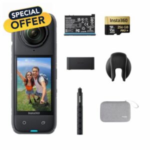 Insta360 X4 Endurance Bundle - 8K Waterproof 360 Action Camera
